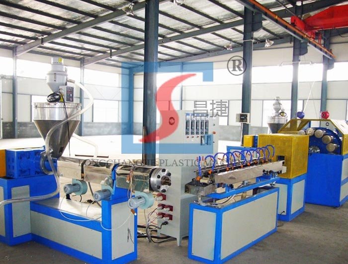 PVC Fiber/Steel Wire Reinforced Soft Pipe Production Line