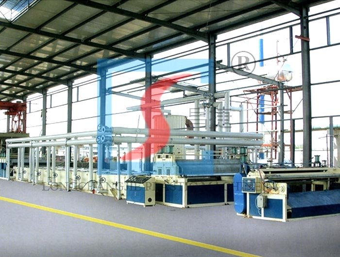 HDPE Unidirectional and Two–direction Plastic Earthwork Grid Production Line
